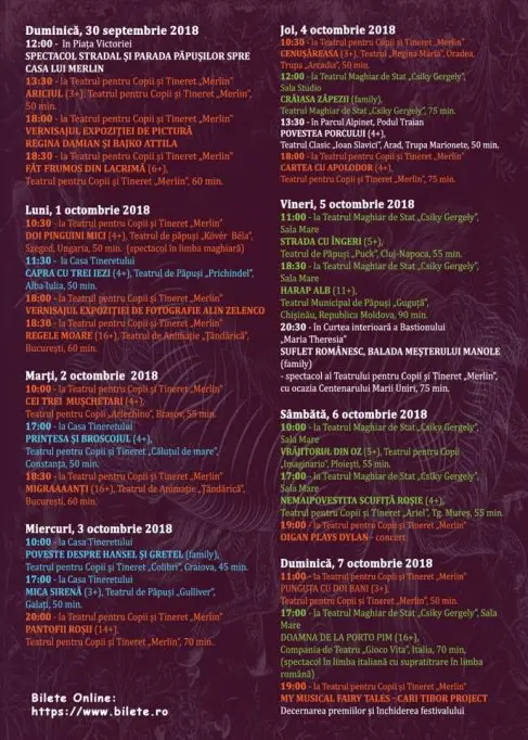 Festivalul National "Sub Bagheta lui Merlin"