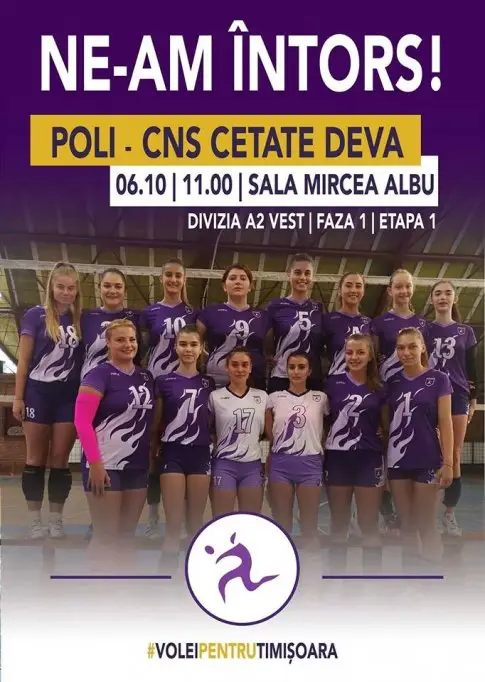 CSU Politehnica Timisoara - CS Volei Club Deva