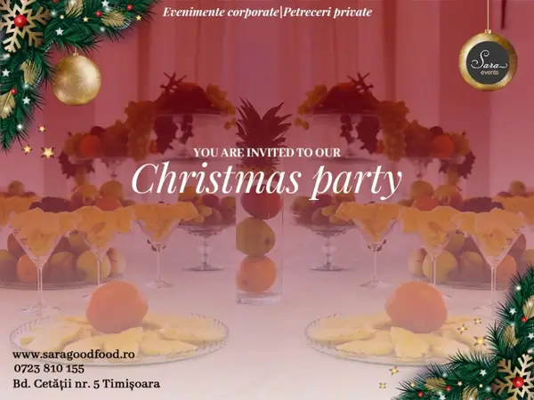 Sala de evenimente pentru Christmas Party