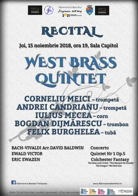 Recital West Brass Quintet