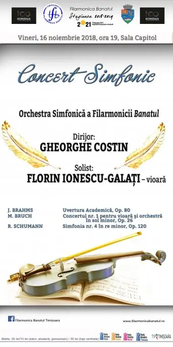 Concert somfonic Gheorghe Costin