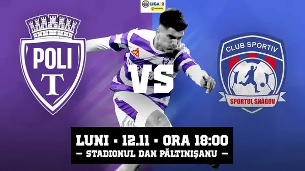ASU Politehnica Timisoara - Sportul Snagov