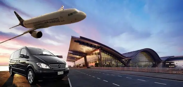Transferul la aeroport al angajaților care pleacă în delegații
