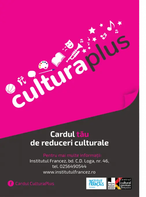 CULTURAplus - Cardul Confluenta Culturilor 2019