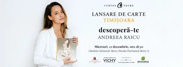 Andreea Raicu lanseaza „Descopera-te”