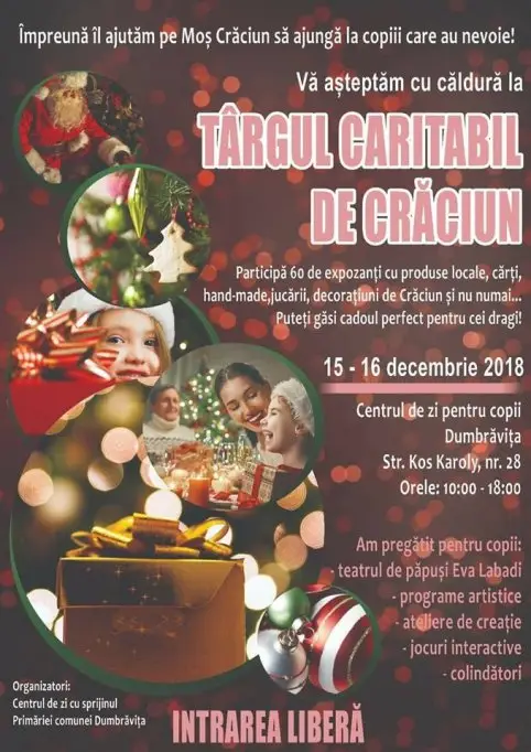 Targ caritabil de Craciun Dumbravita