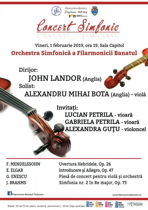 Concert simfonic John Landor