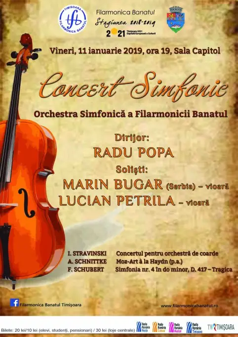 Concert simfonic Marin Bugar
