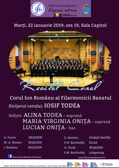 Recital coral Maria Virginia Onita