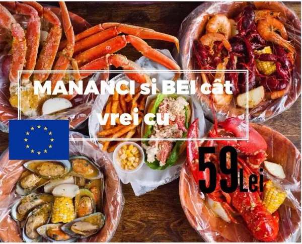 Festivalul European - All You can Eat Seafood, Drink & Dance