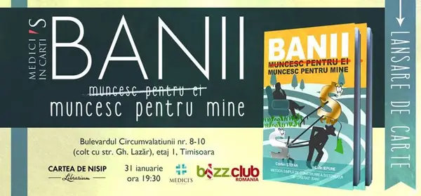 Lansare de Carte - BANII muncesc pentru mine