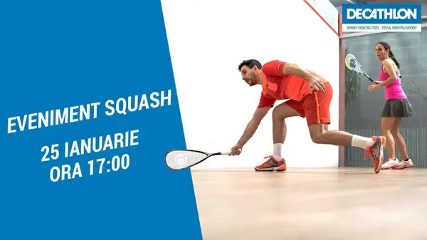 Concurs de squash pentru amatori!
