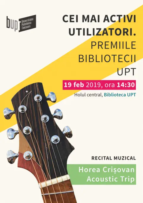 Premiile Bibliotecii UPT, la o noua editie
