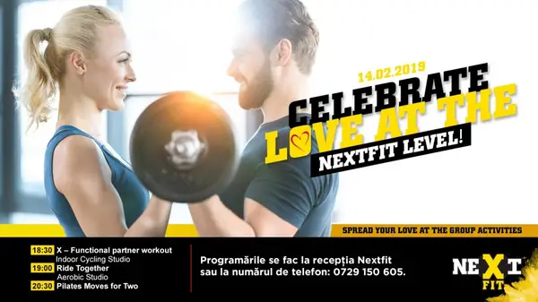 Celebrate Love at the Nextfit level!