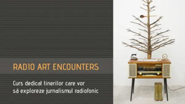Radio Art Encounters: Curs de jurnalism radio