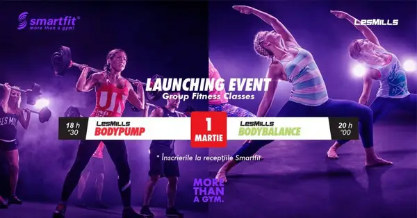 Les Mills programs - launching event