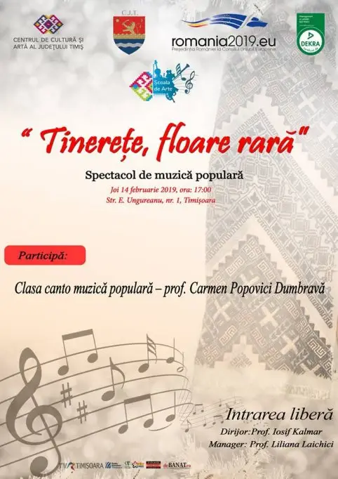 Tinerete, floare rara