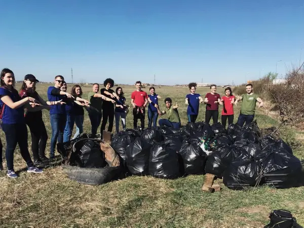 Trashtagchallenge la Timisoara