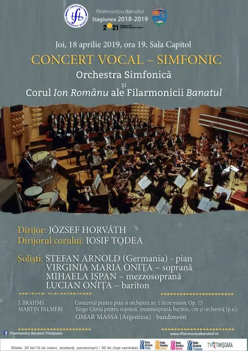 Concert vocal simfonic Mihaela Ispan