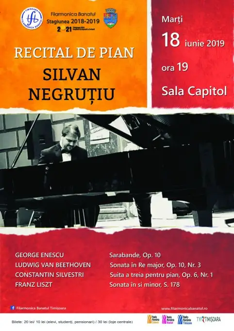 Recital de pian Silvan Negrutiu