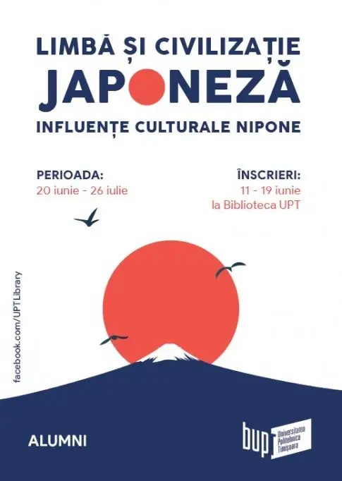 Ateliere de limba japoneză la Biblioteca UPT