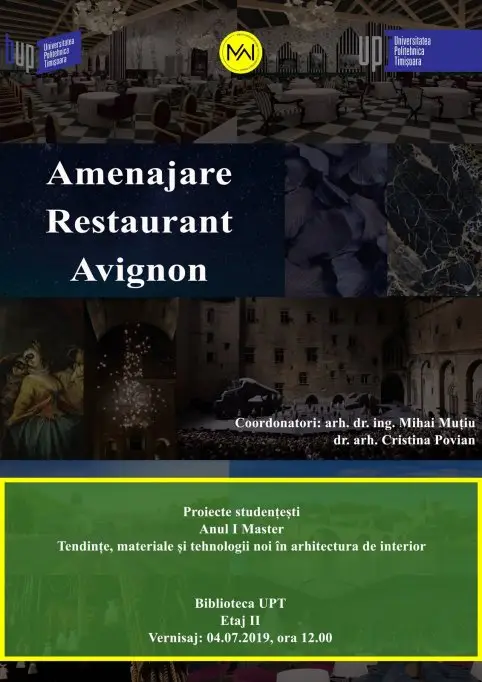 Amenajarea unui restaurant cu trei stele Michelin - o provocare pentru studentii la arhitectura