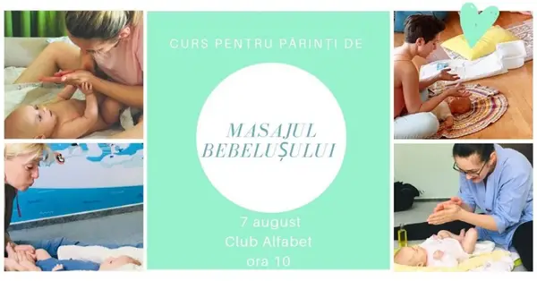Curs pentru parinti - Masajul Bebelusului