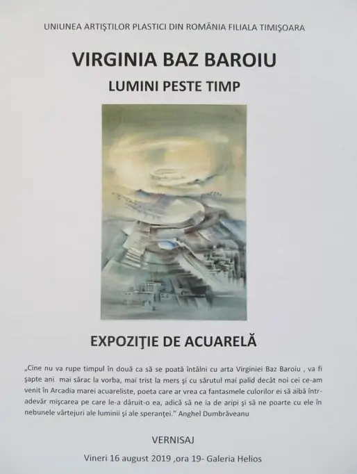 Expozitia Lumini peste timp - Virginia Baz Baroiu