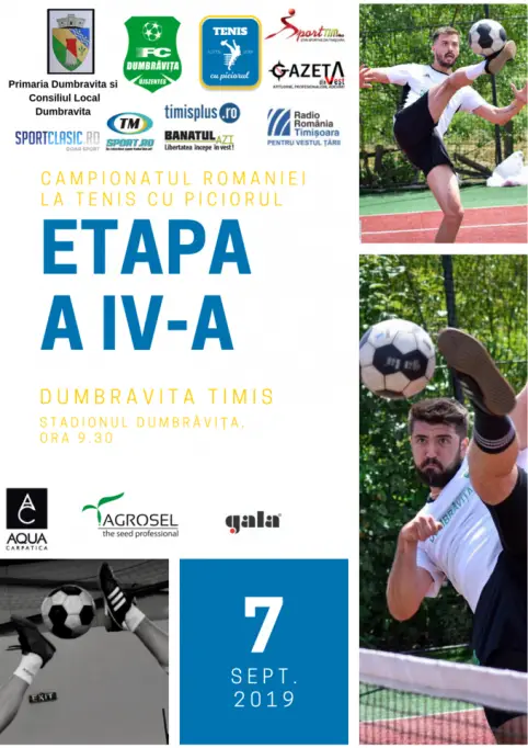 Campionatului Romaniei la tenis cu piciorul