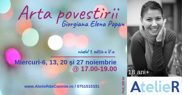 Arta povestirii cu Georgiana Elena Popan