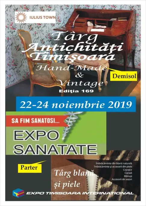 Expo Antichitati & Expo Sanatate & Targ piele si blana