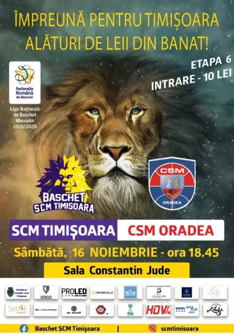 Baschet Timisoara - CSM Oradea