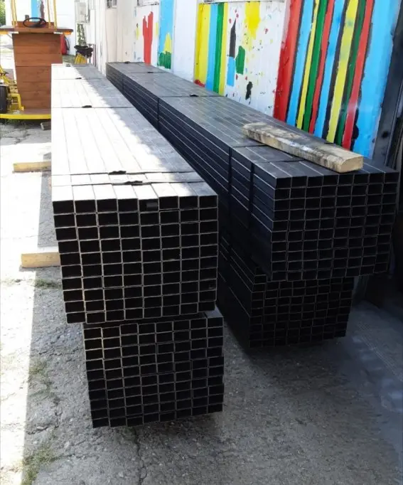 Utilizarea tevilor patrate din otel ca element structural