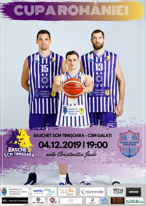 Baschet SCM Timisoara - CSM Galati