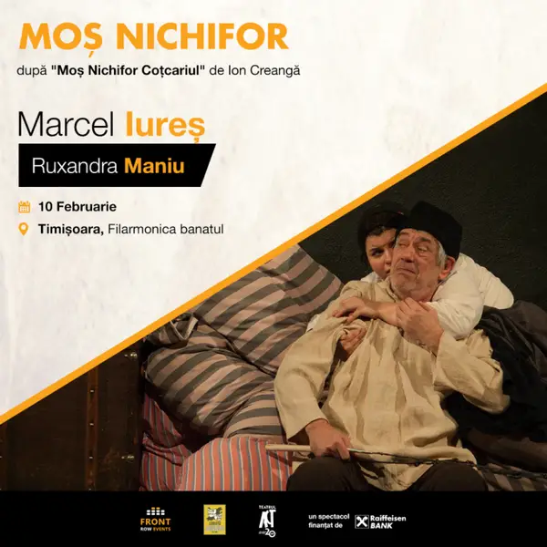În premieră la Timișoara - Marcel Iureș joacă Moș Nichifor