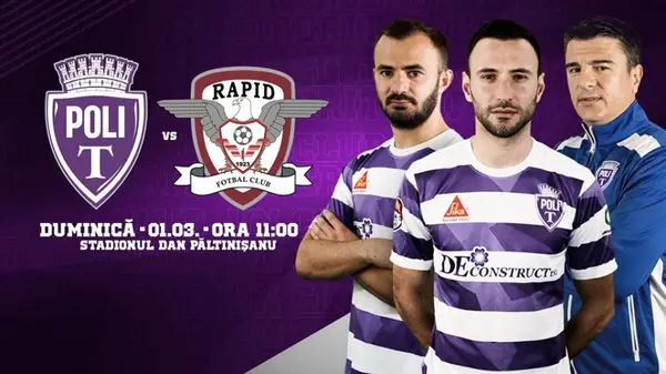 ASU Politehnica Timisoara - Rapid Bucuresti