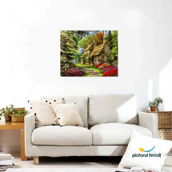 Pictorul Fericit - picturi pe numere care te relaxeaza