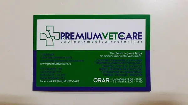 Cabinetul veterinar Premium Vet Care