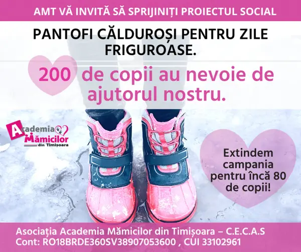 Pantofi caldurosi pentru zile friguroase