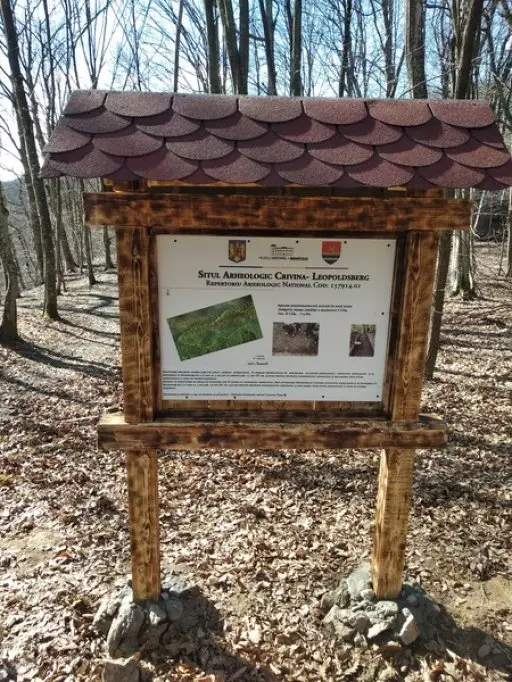 Un nou reper turistic - situl arheologic Crivina - Leopoldsberg