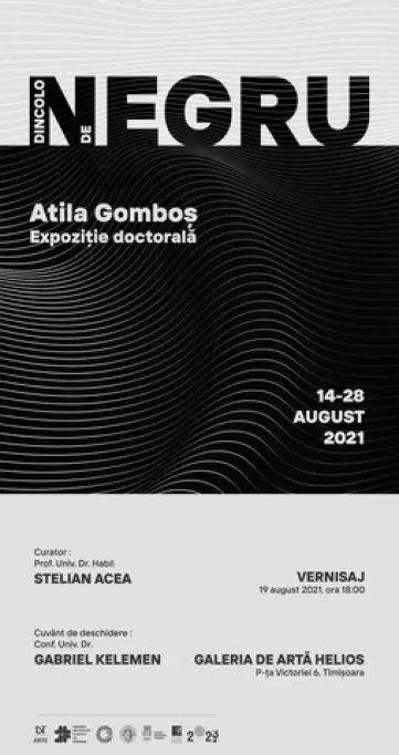 Expoziție doctorală „DINCOLO DE NEGRU”
