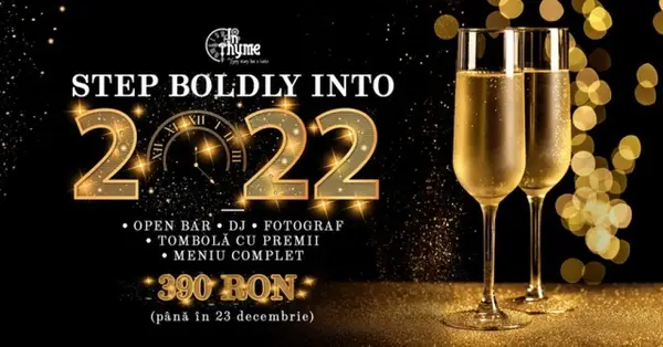 Revelion la Restaurant In Thyme Timisoara
