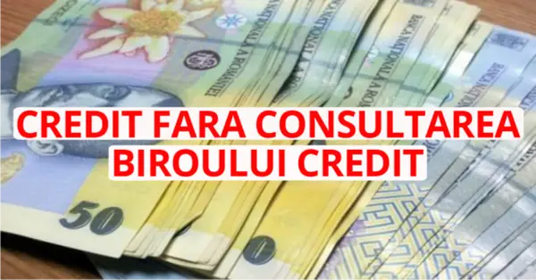 Credit fără verificare în biroul de credit prin instituții financiare nebancare
