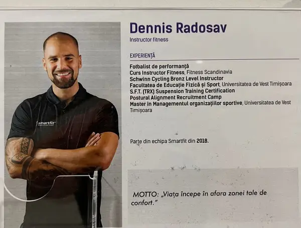 Dennis Radosav - instructor fitness