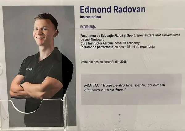 Edmond Radova - instructor fitness