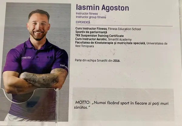 Iasmin Agoston - instructor fitness