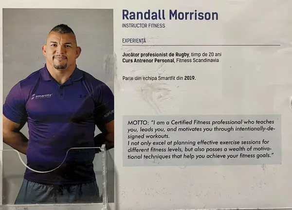 Randall Morrison - instructor fitness