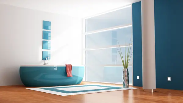 Mobilier alb sau colorat in baie? Ce sa alegi?