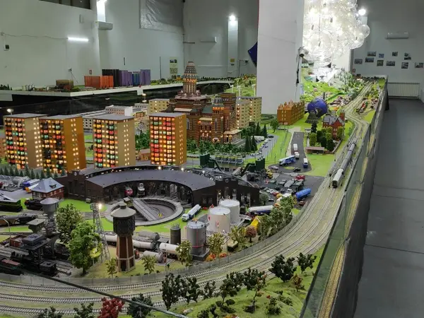 Expozitie de trenulete in Gara Timisoara Nord