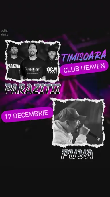 Concert Puya si Parazitii